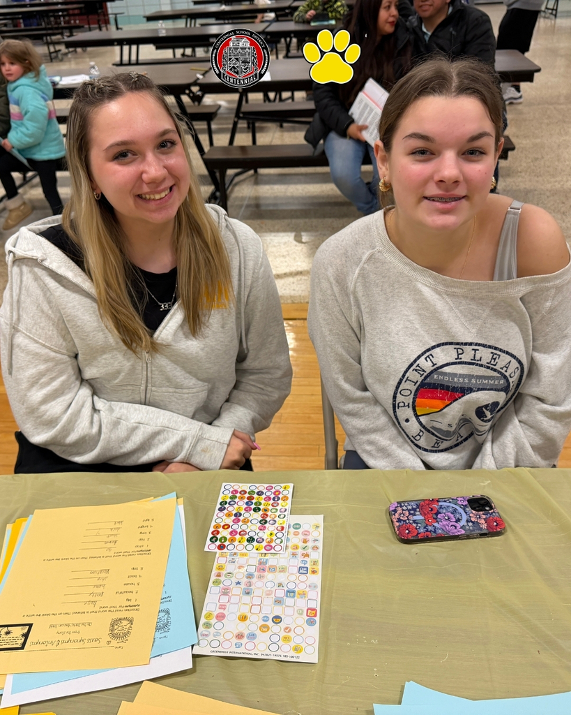William Tennent students volunteering at the annual Dr. Seuss Night