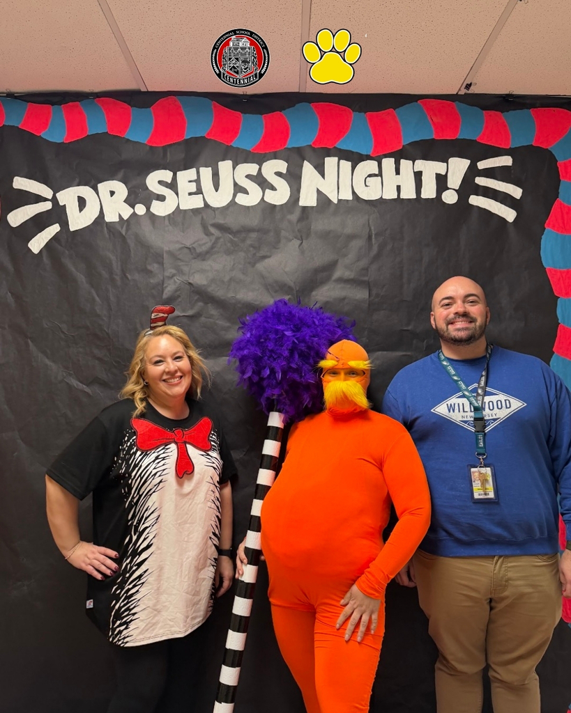 Willow Dale Elementary Staff participating in the annual Dr. Seuss Night
