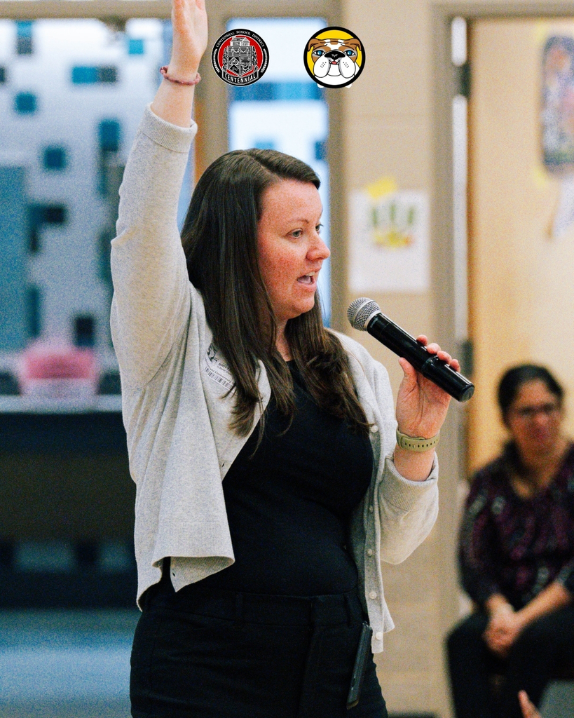 Author, Brittany Phillips, visiting McDonald Elementary