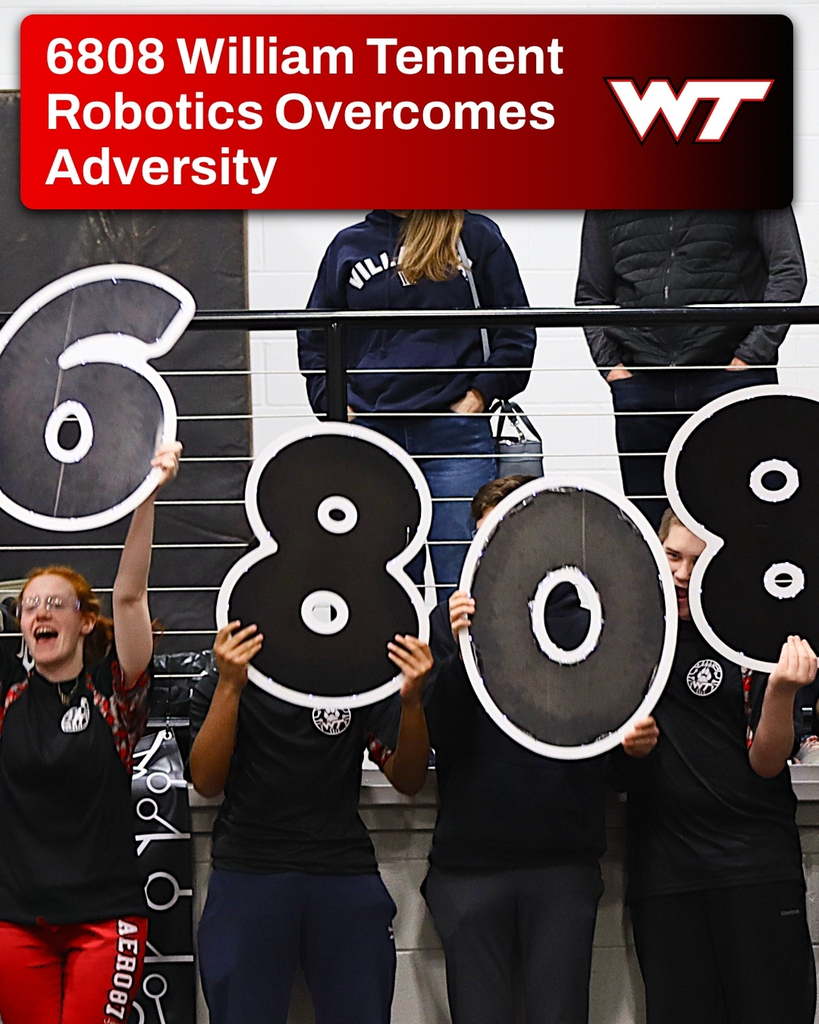 6808 William Tennent Robotics Overcomes Diversity