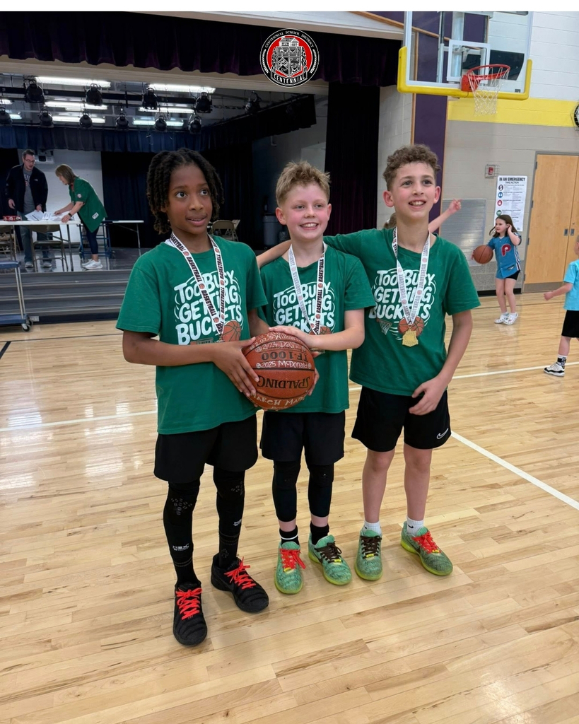 Centennial School Dsitrict participating in their March Madness games