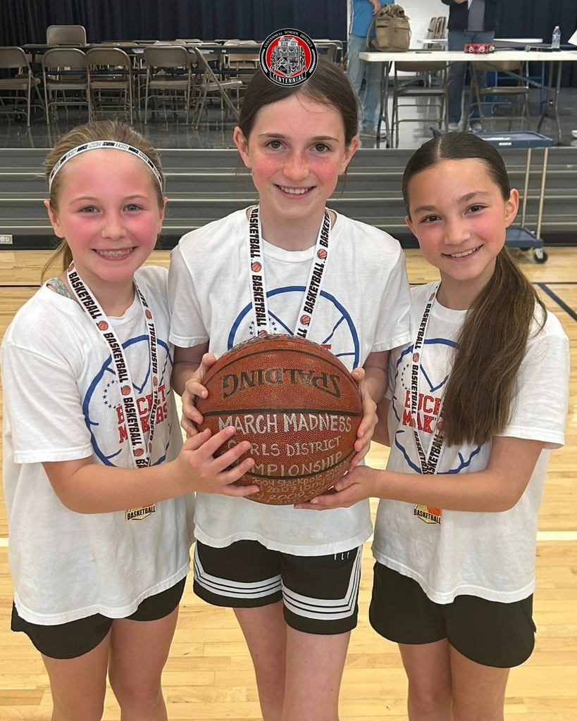 Centennial School Dsitrict participating in their March Madness games