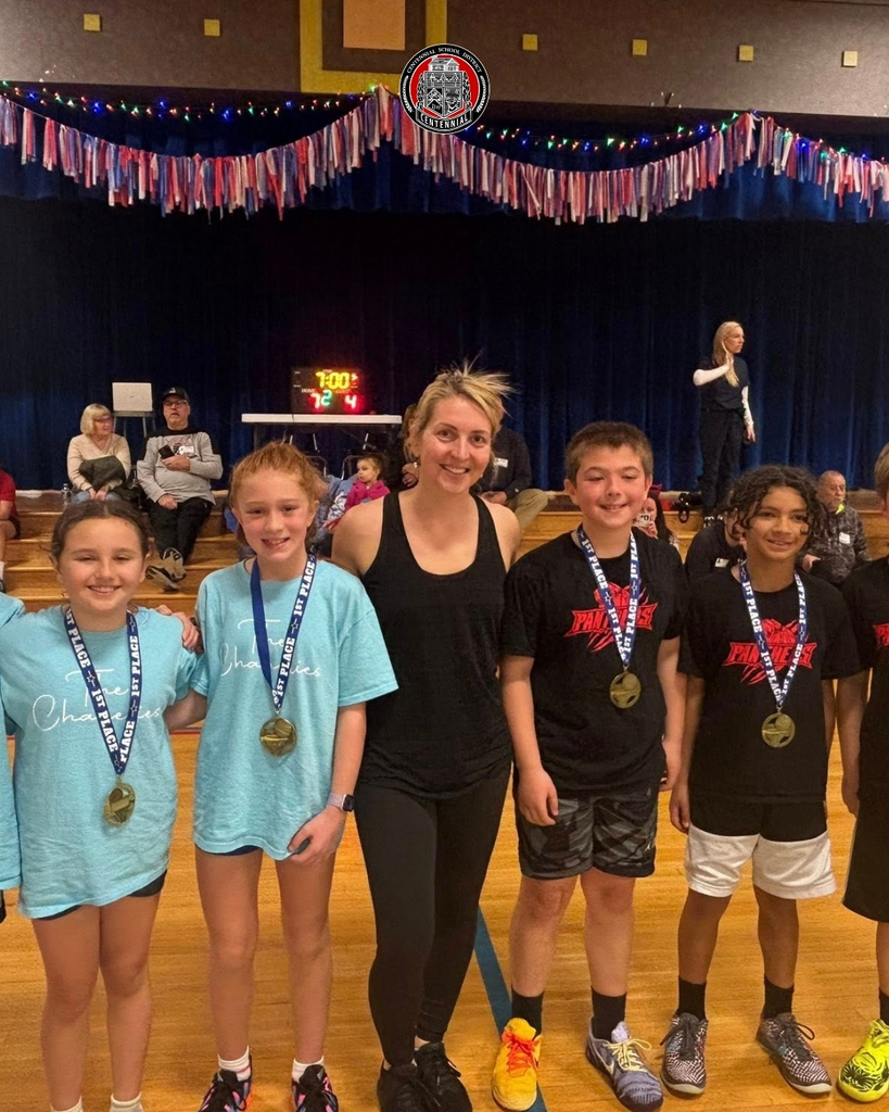 Centennial School Dsitrict participating in their March Madness games