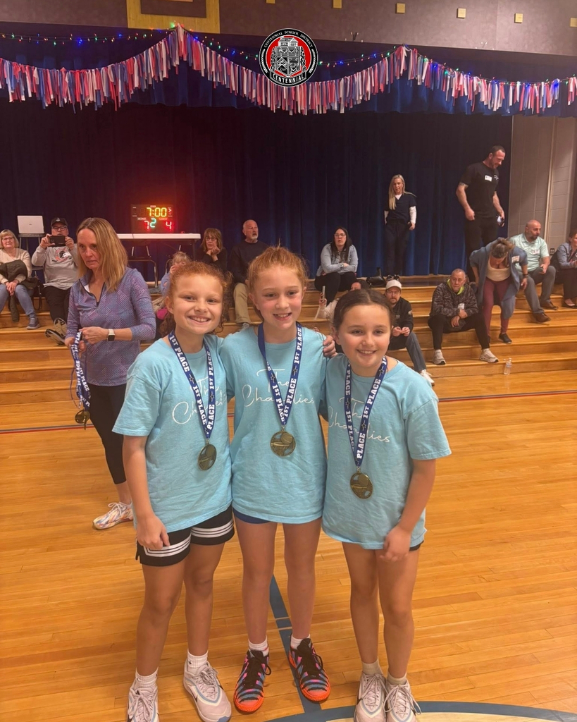 Centennial School Dsitrict participating in their March Madness games