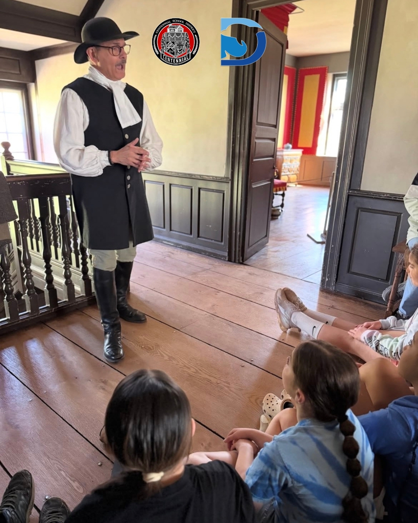 Fourth graders from Davis Elementary had an amazing time at Pennsbury Manor!