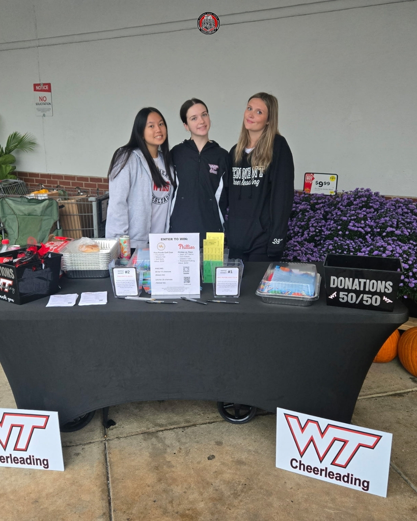 William Tennent Cheerleading Program Collects Over 750 Pounds of Food for Local Families in Need