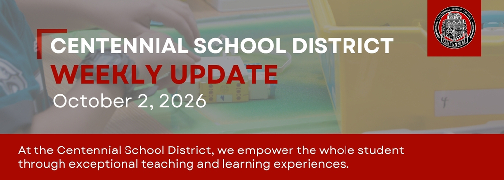 CSD Weekly Update: October 2, 2026