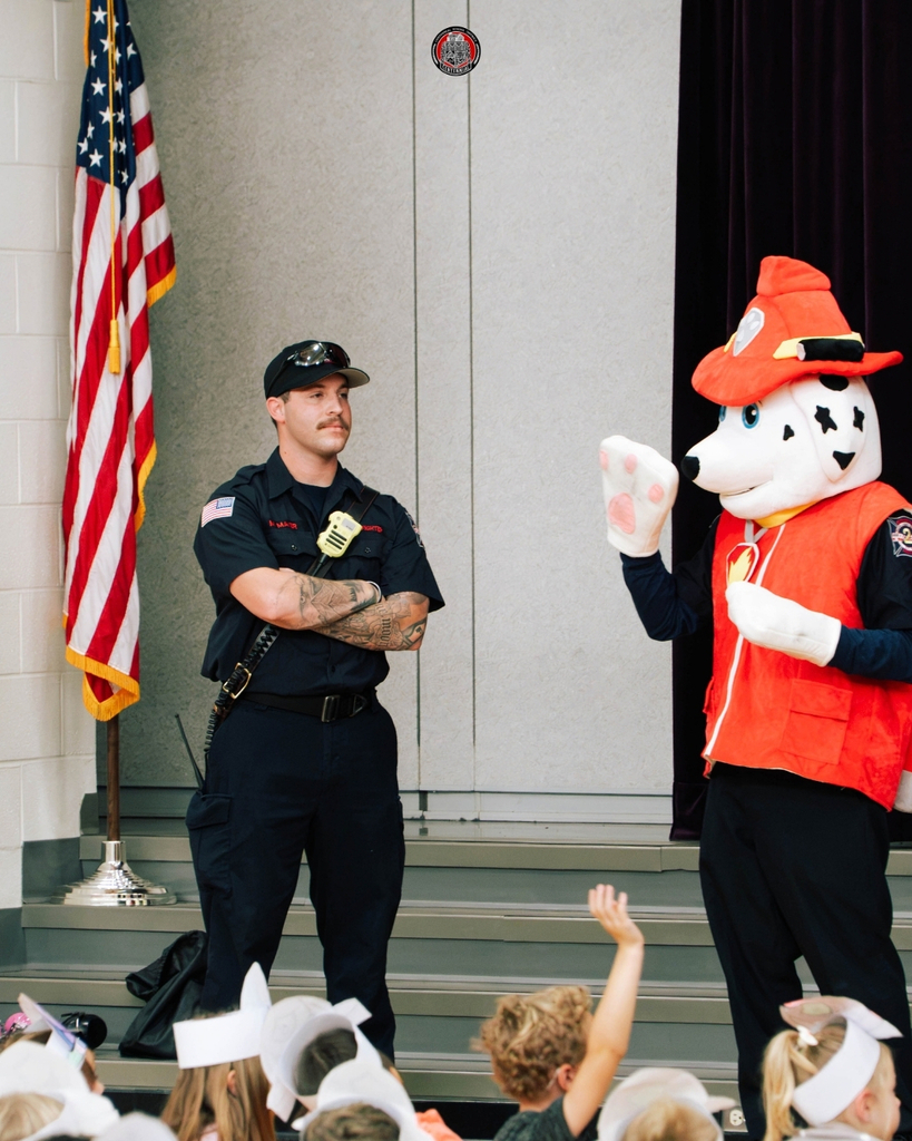 Southampton Fire Department Visits Davis Elementary for Fire Safety Week