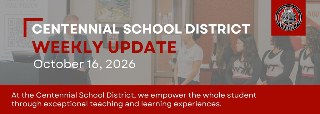 CSD Weekly Update: October 16, 2026