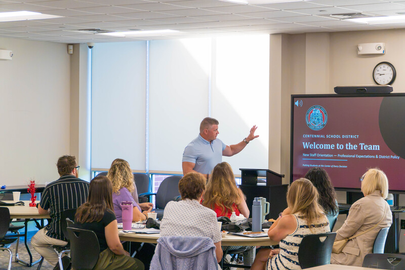 Centennial School District Welcomes New Support Staff at Annual Orientation