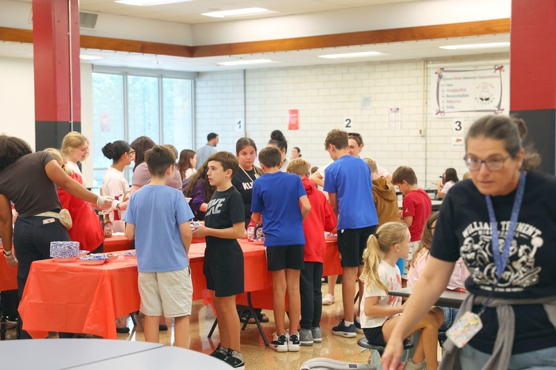 6th-grade Ice Cream Social at Klinger