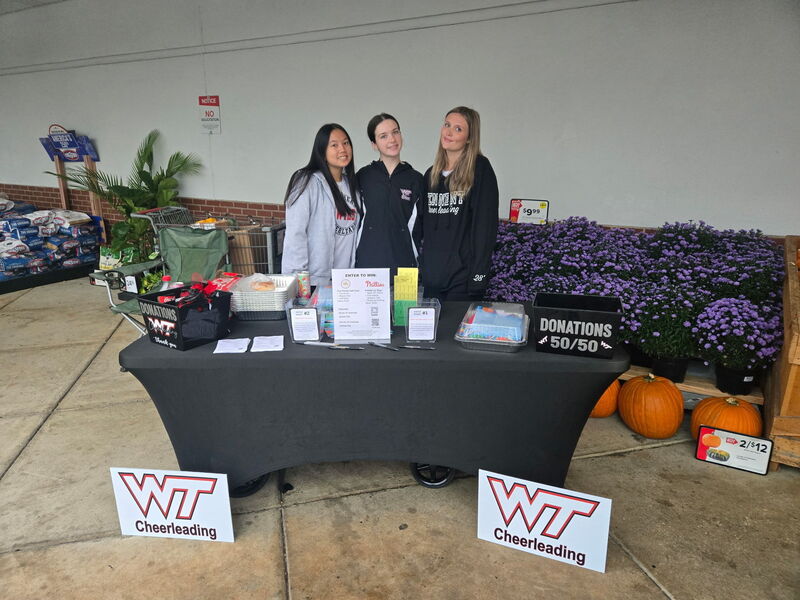 William Tennent Cheerleading Program Collects Over 750 Pounds of Food for Local Families in Need