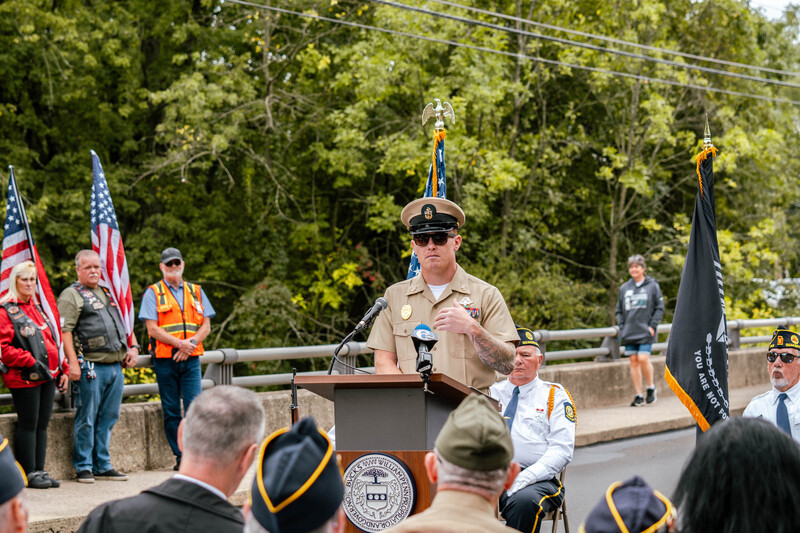Community Honors Legacy of Hospitalman William James Barr