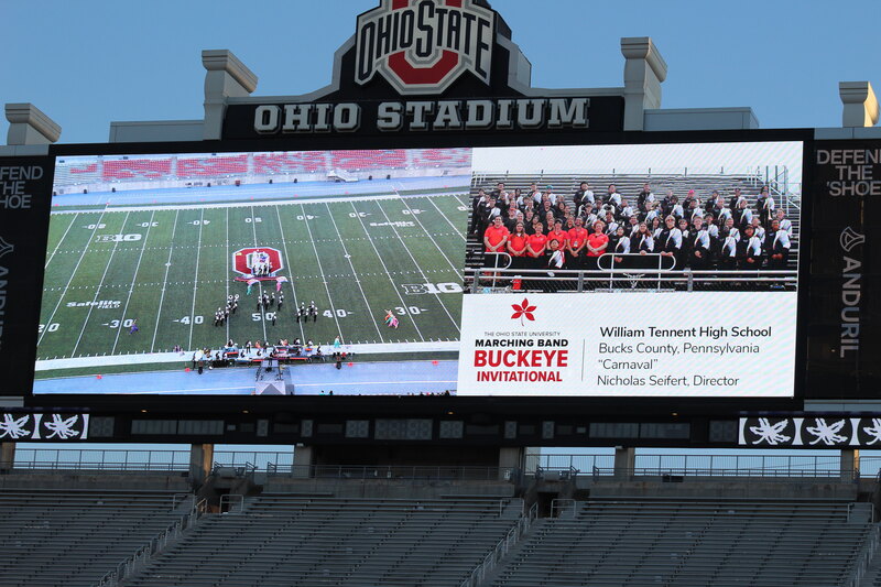 Marching Panthers Shine at Ohio State's Buckeye Invitational