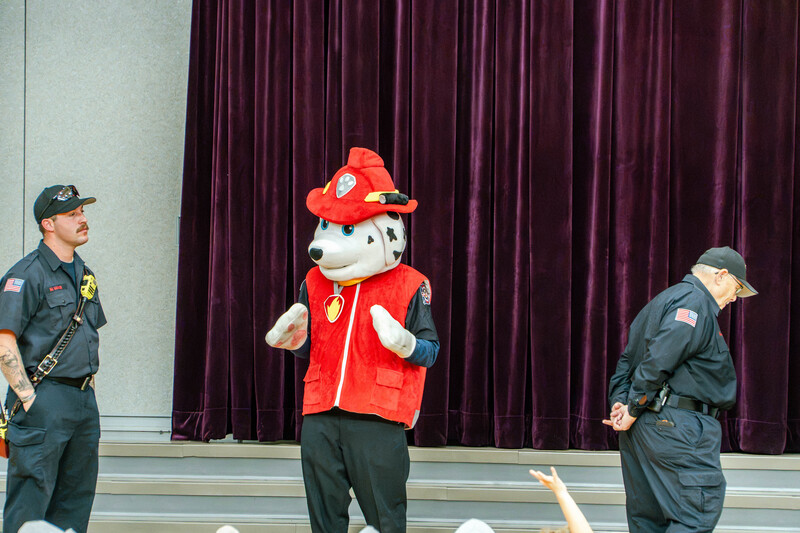 Southampton Fire Department Visits Davis Elementary for Fire Safety Week
