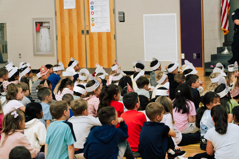 Southampton Fire Department Visits Davis Elementary for Fire Safety Week