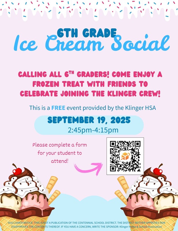 ICE CREAM SOCIAL