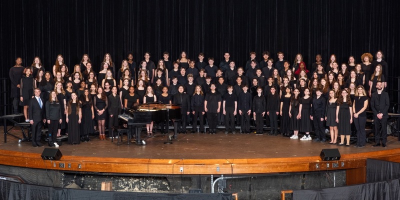 Students from all over Bucks County join together to practice for the Bucks County Music Educators Association Music Festival