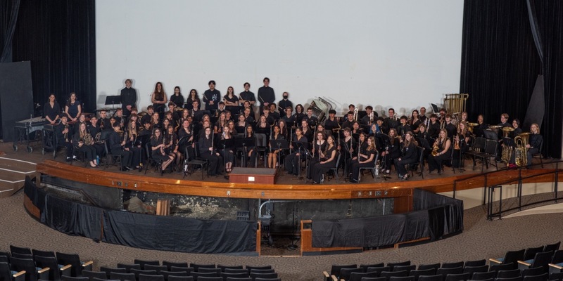 Students from all over Bucks County join together to practice for the Bucks County Music Educators Association Music Festival