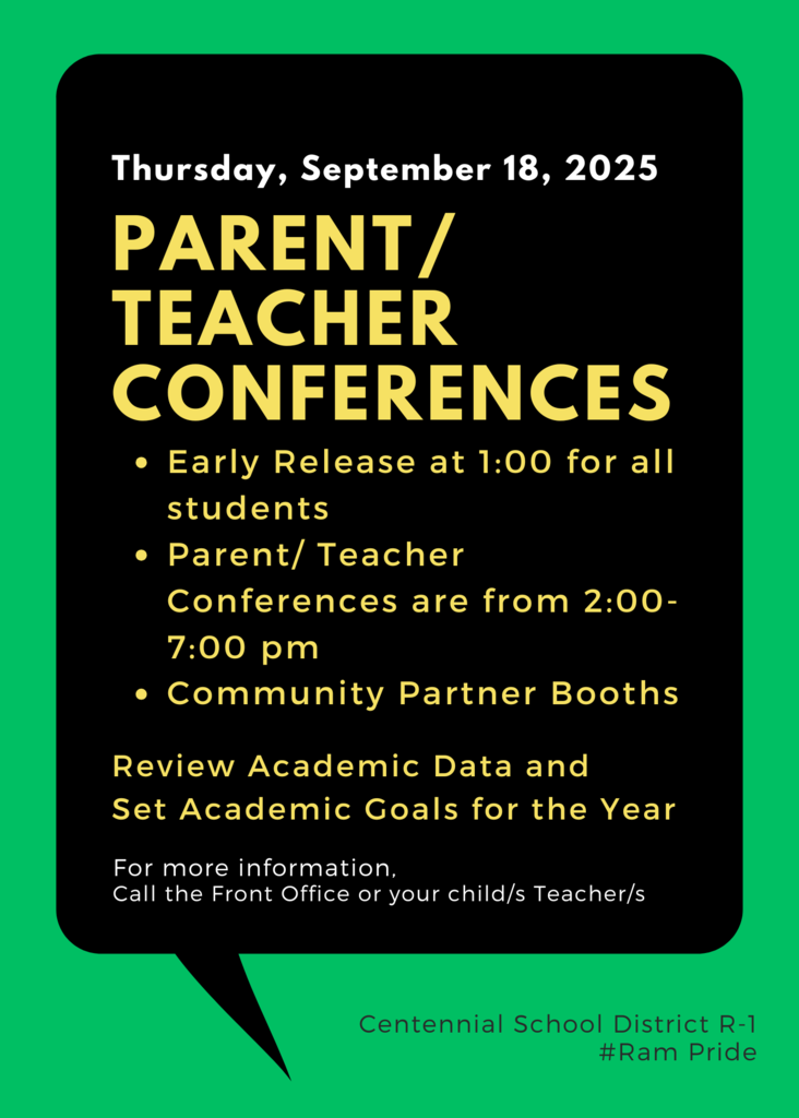 Parent/Teacher Conferences Flier