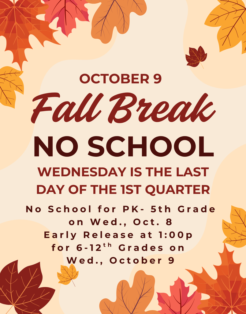 Fall Break flier