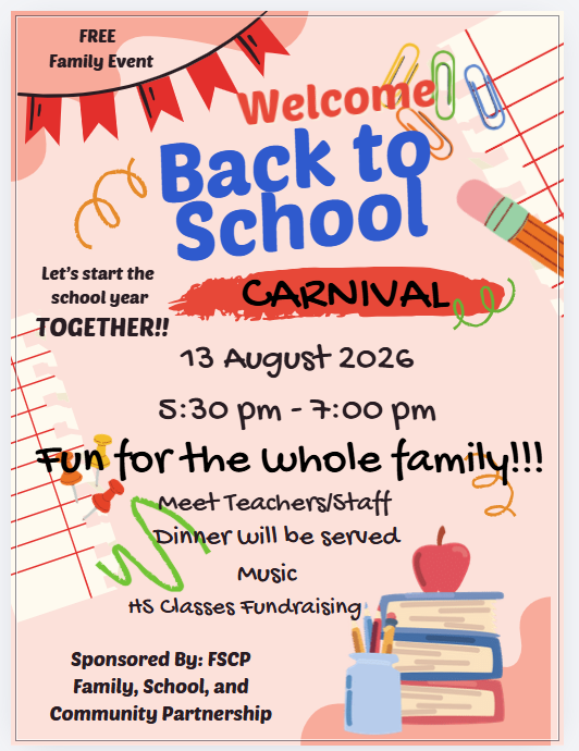 Back to school carnival