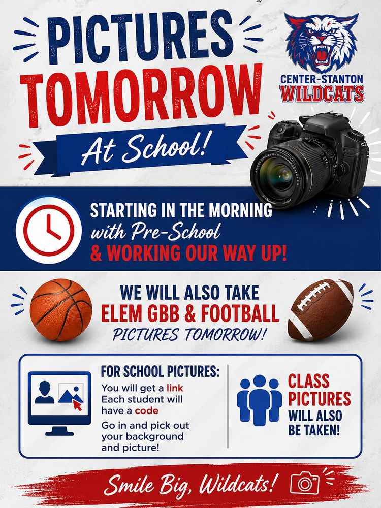 Picture Day tomorrow