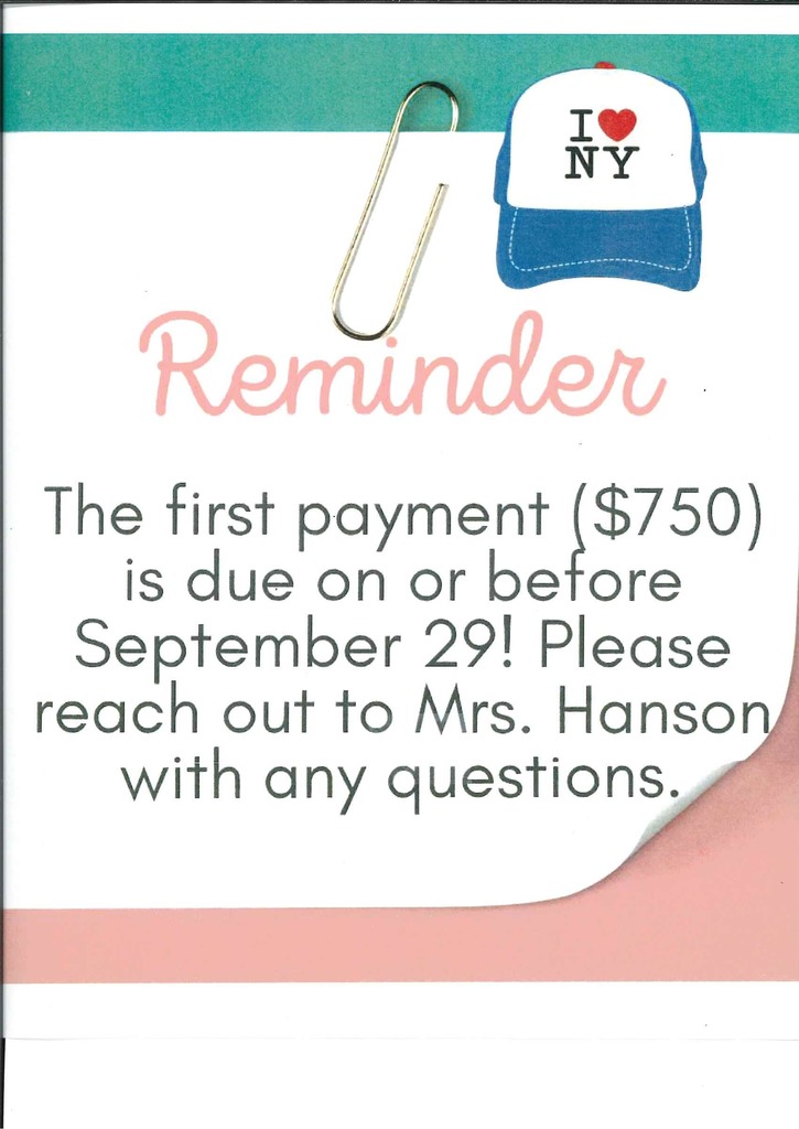 music trip payment