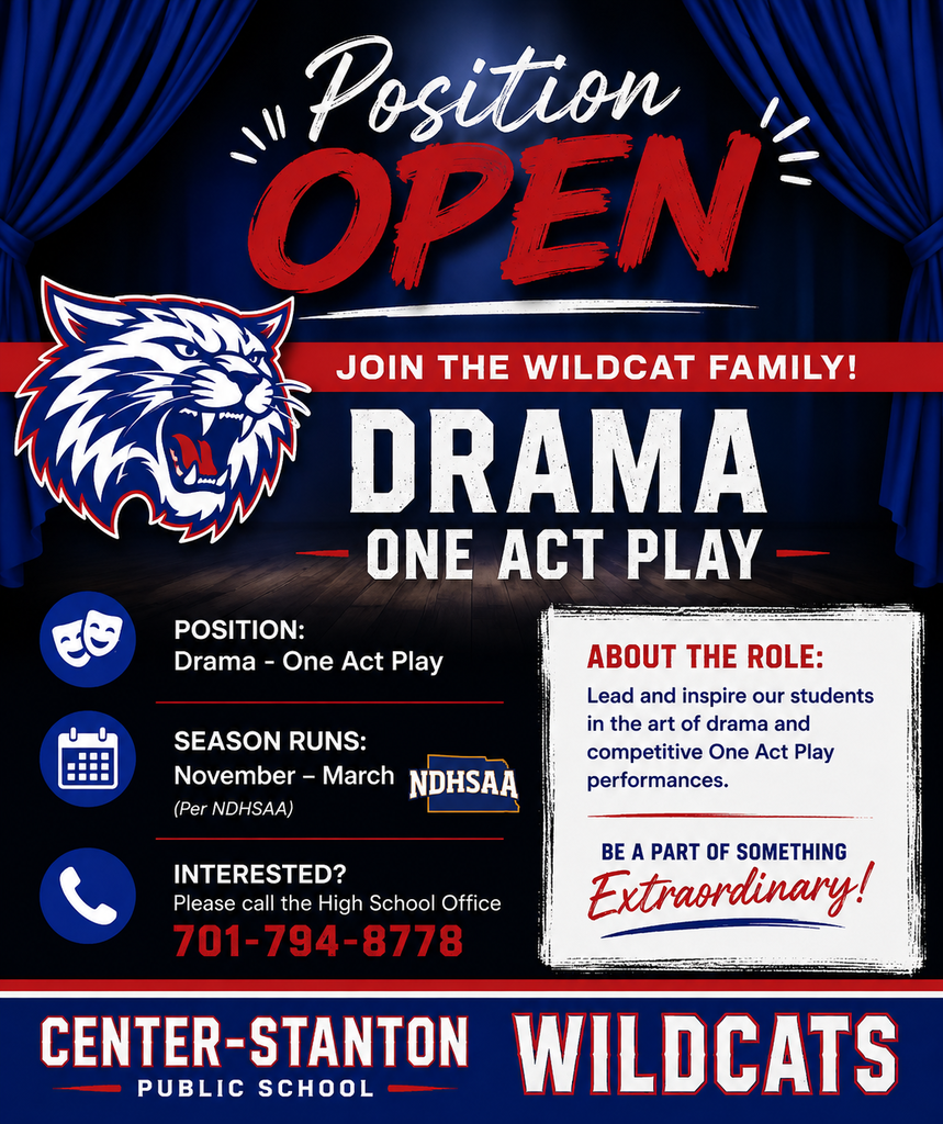 Drama Advisor opening