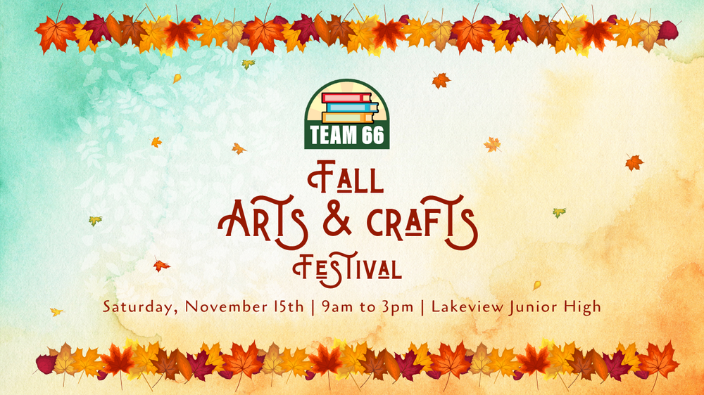 fall colors and leaves with team 66 logo