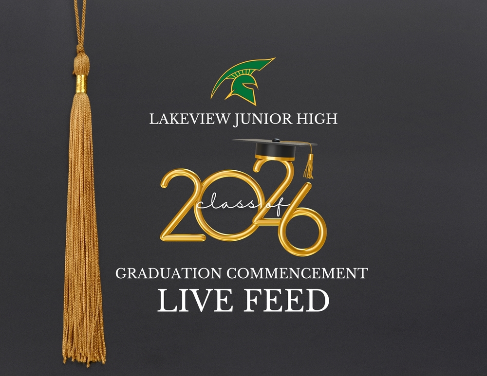 tassel with spartan head 2026 with mortar board for the LV graduation commencement live feed