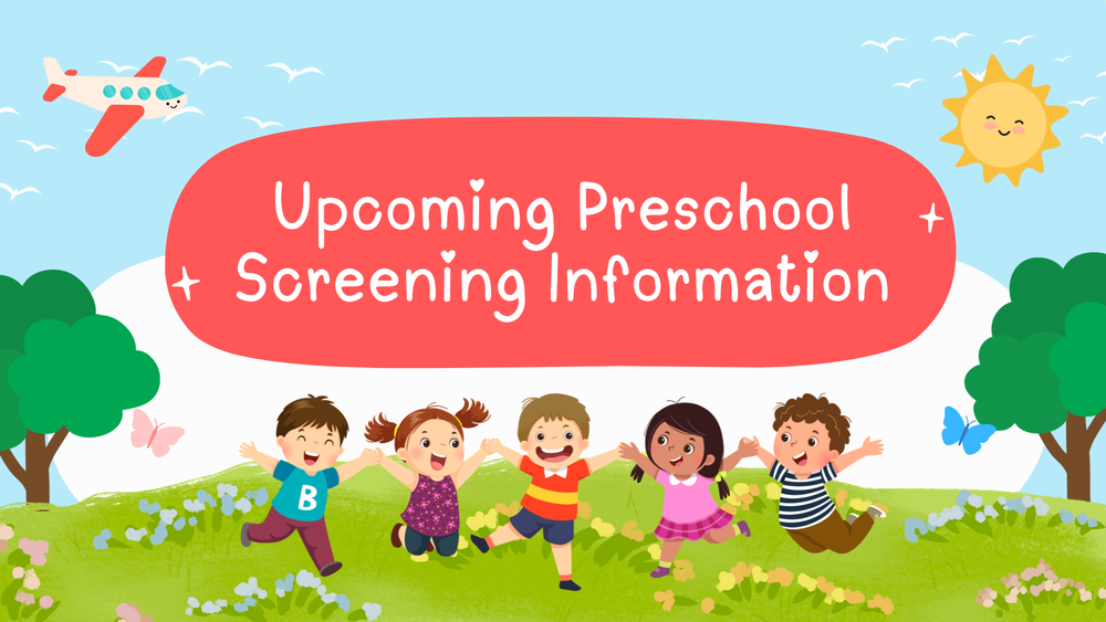 preschool children in field with sun