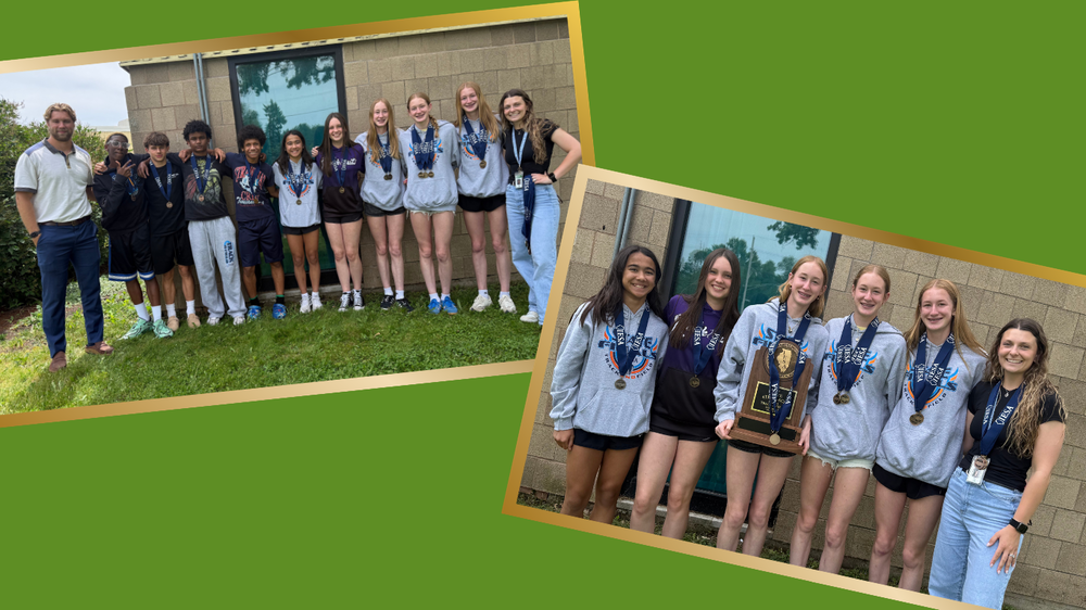 lakeview track and field with medals