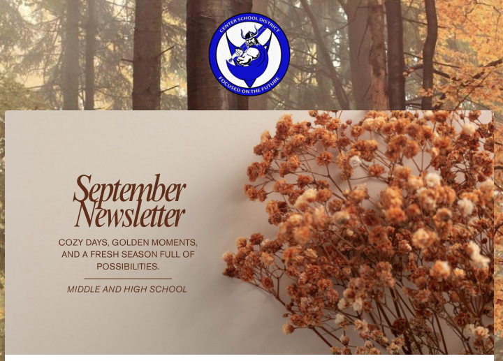 Secondary Sept. Newsletter