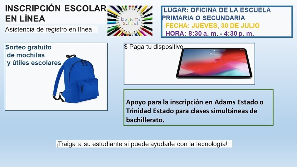 Registrar en Linea