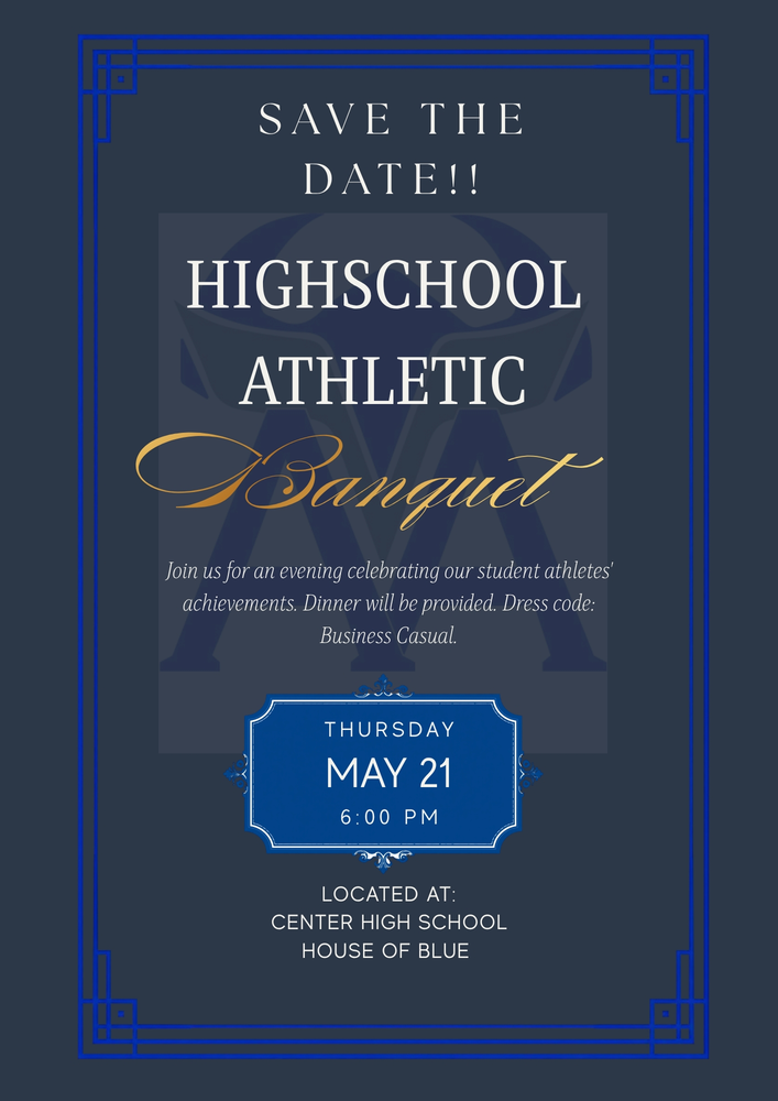 Athletic Banquet Flyer
