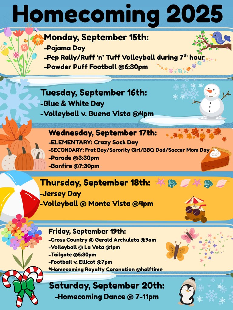 HoCo Schedule