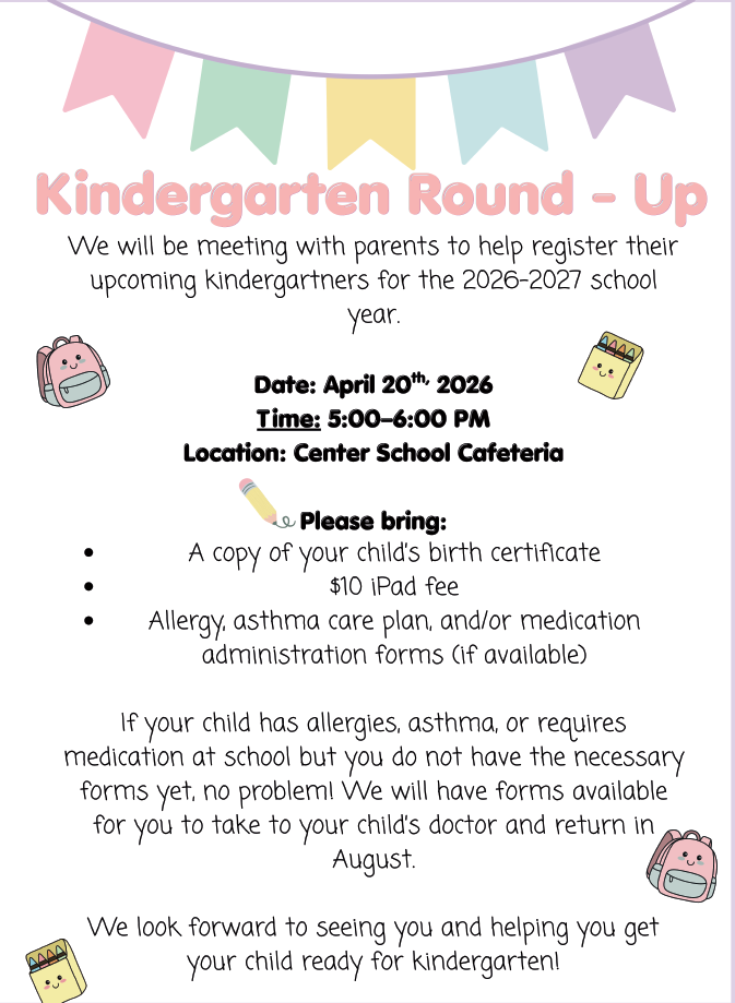 Kindergarten Round-Up