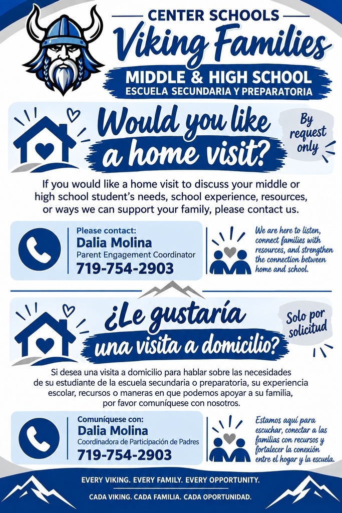 Home Visit Flyer