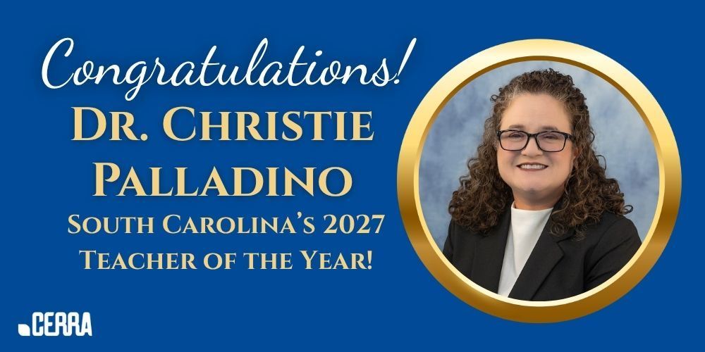 Dr. Palladiino, SC Teacher of the  Year