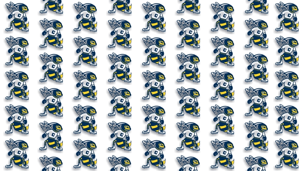 Yellowjacket logo repeated 