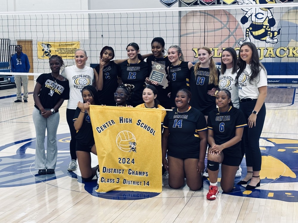 Volleyball Champs Center 58 School District