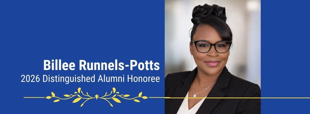 Headshot of 2026 Distinguished Alumni Honoree Billee Runnels-Potts