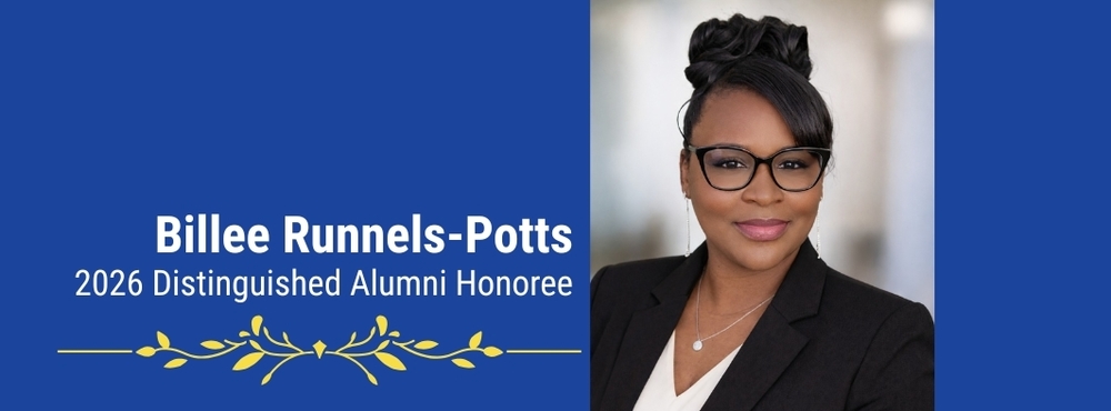 Headshot of 2026 Distinguished Alumni Honoree Billee Runnels-Potts