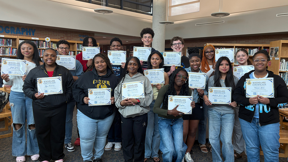 Center High School 2026 KC Scholars.