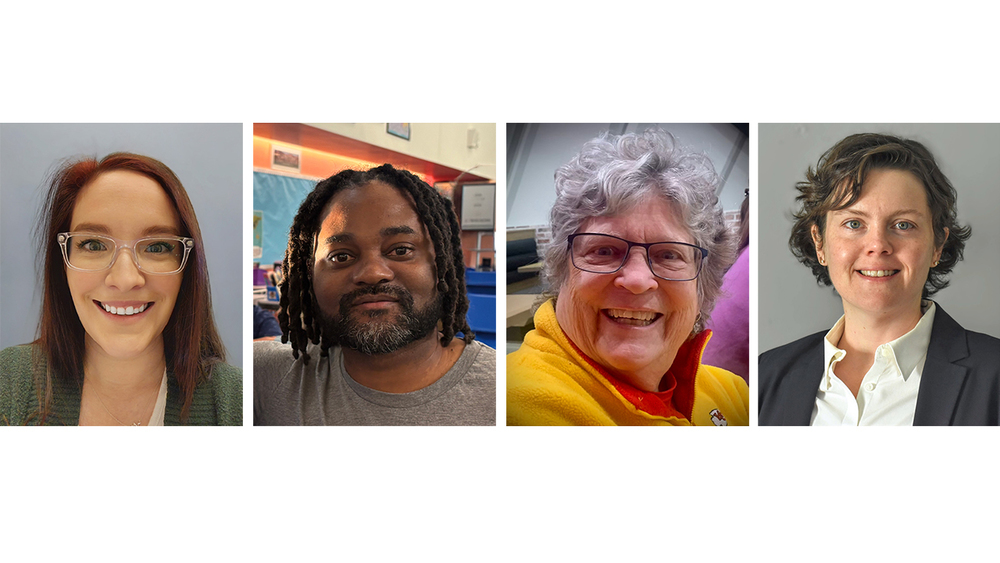 Headshots of the four Center School District School Board Candidates.