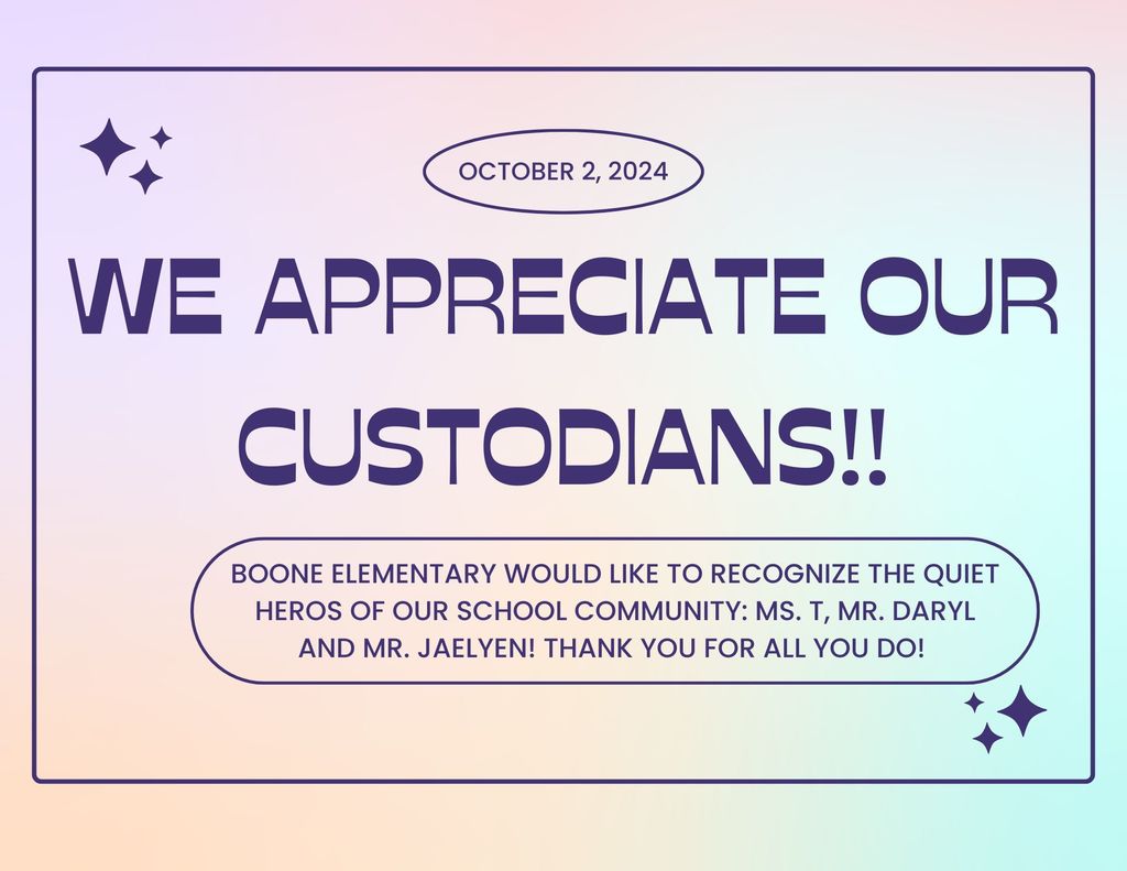 Custodian Appreciation