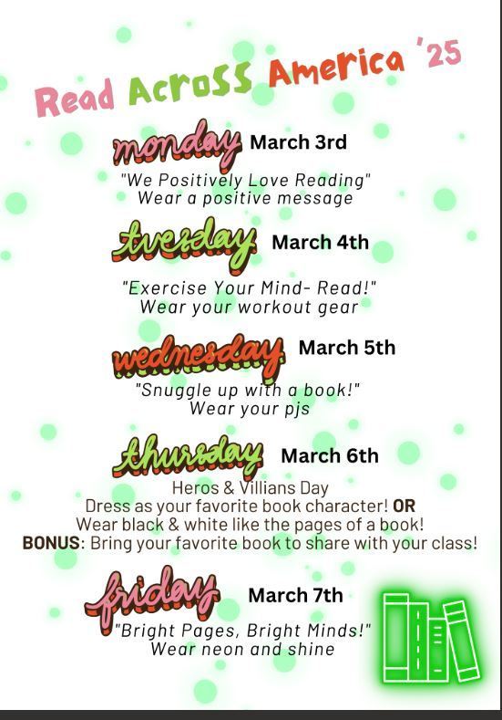 Read Across America Spirit Week