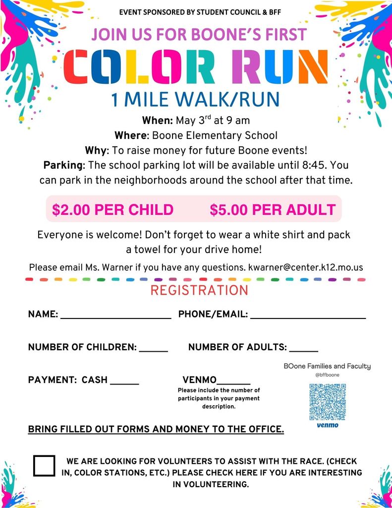Boone Color Run