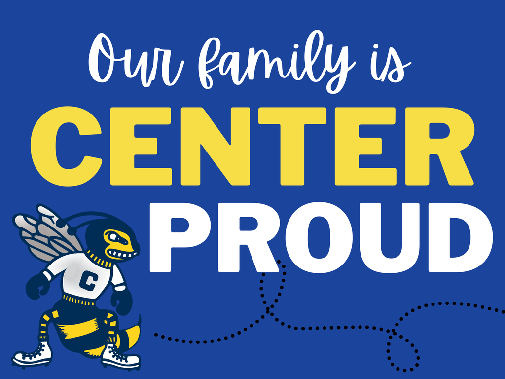 Our family is Center Proud